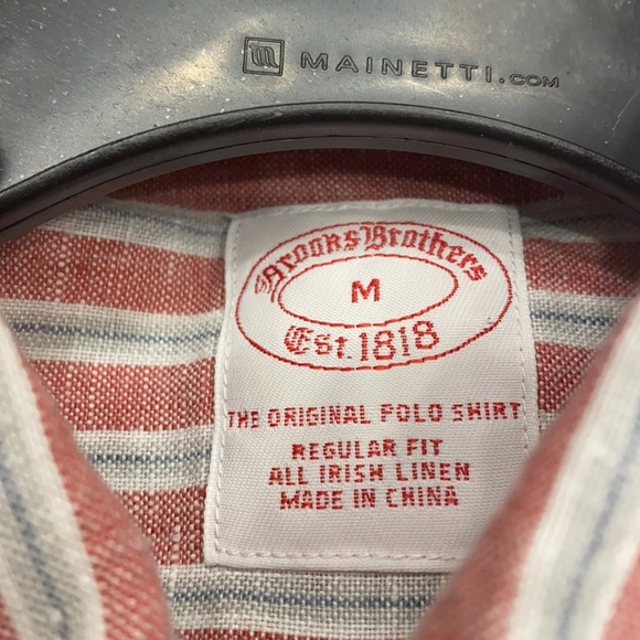 New Brooks Brothers Irish Linen Long Sleeve Shirt - Picture 7 of 7